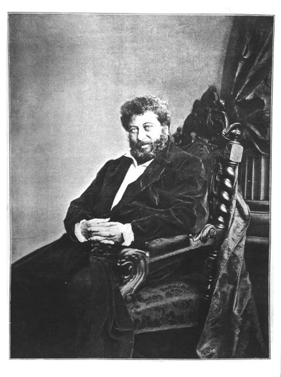 Portrait of Alexandre Dumas pere, 1855 from Les Annales, 4th September 1904 by French Photographer